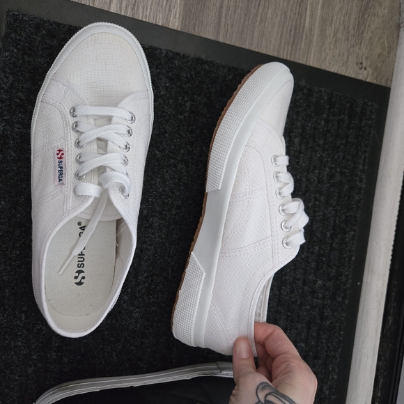 Superga Cotu 2750 Women's Canvas Low Top Sneakers, EU 39.5, EUC - Picture 5 of 7
